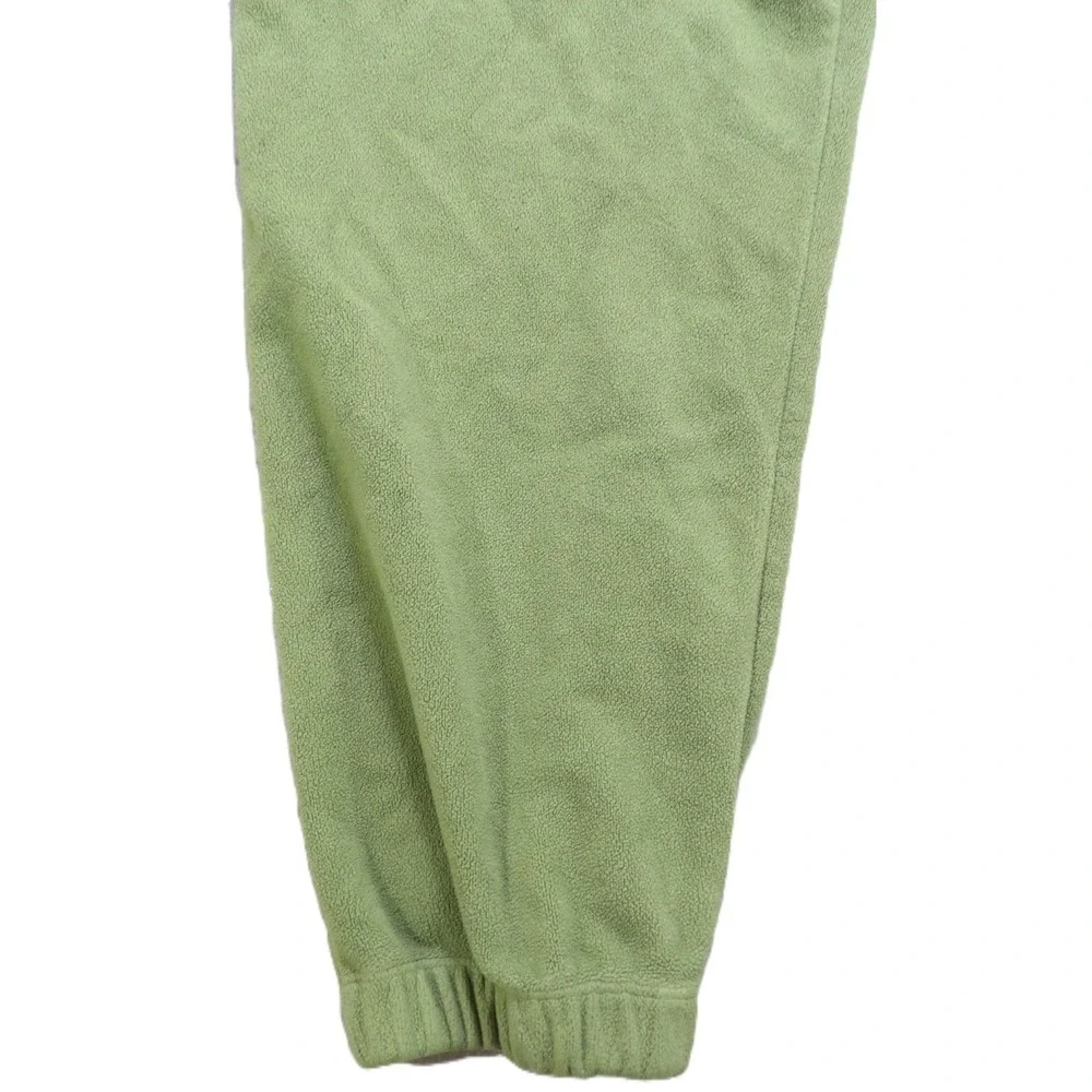 Jordan Flight Fleece Sweatpants Men L Green Jumpman Logo Pocket Joggers Gym Wear
